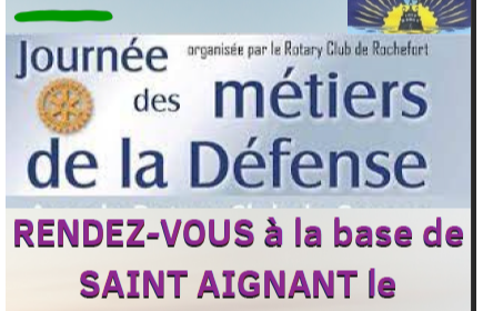 JOURNEE DE LE DEFENSE - BASE DE SAINT AIGNANT