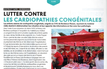 article du ROTARY MAG octobre 2025