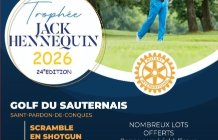 Compétition de Golf   Trophée Jack HENNEQUIN 2026 
24eme Edition